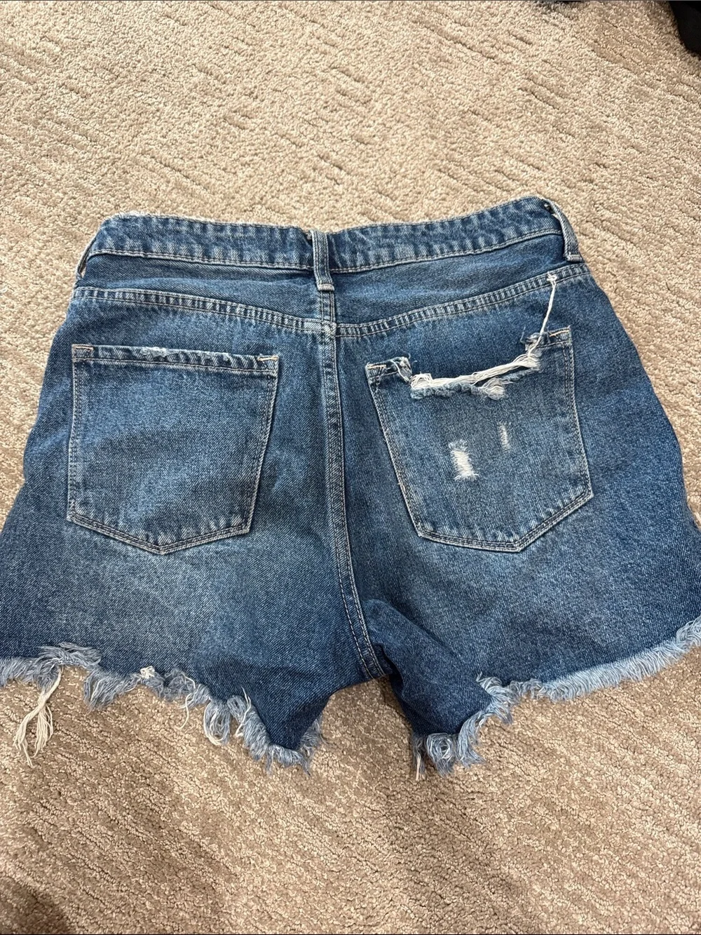 Vervet denim shorts